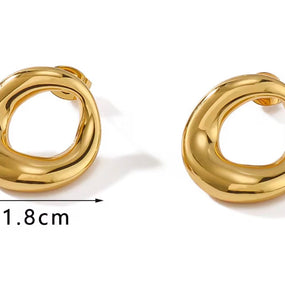 Cindy ~ circle earrings image 7