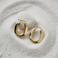 Frankie ~  Oval hoops image 3