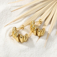 Larni ~ Textured hoops image 3