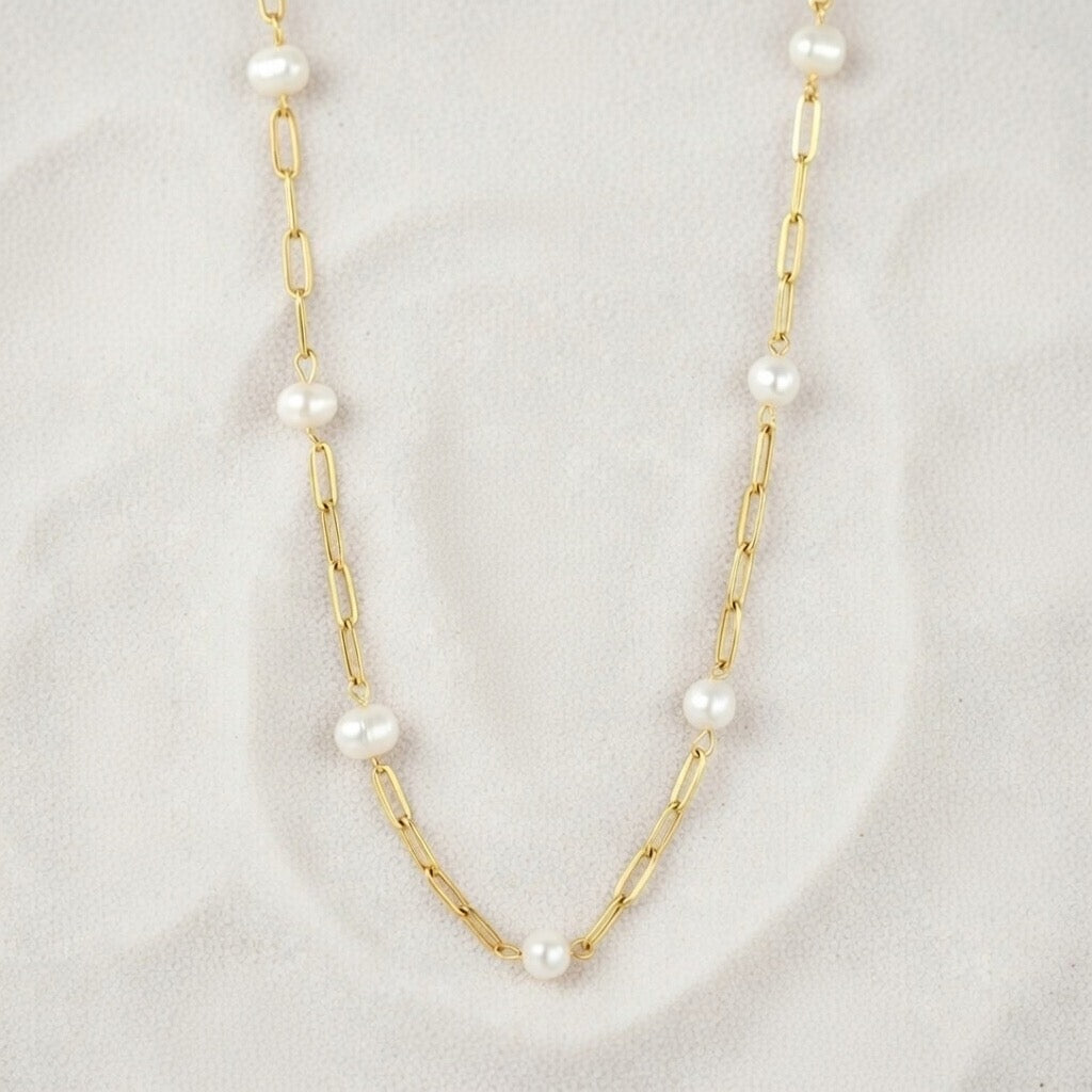 Valli ~ Freshwater pearl necklace image 5