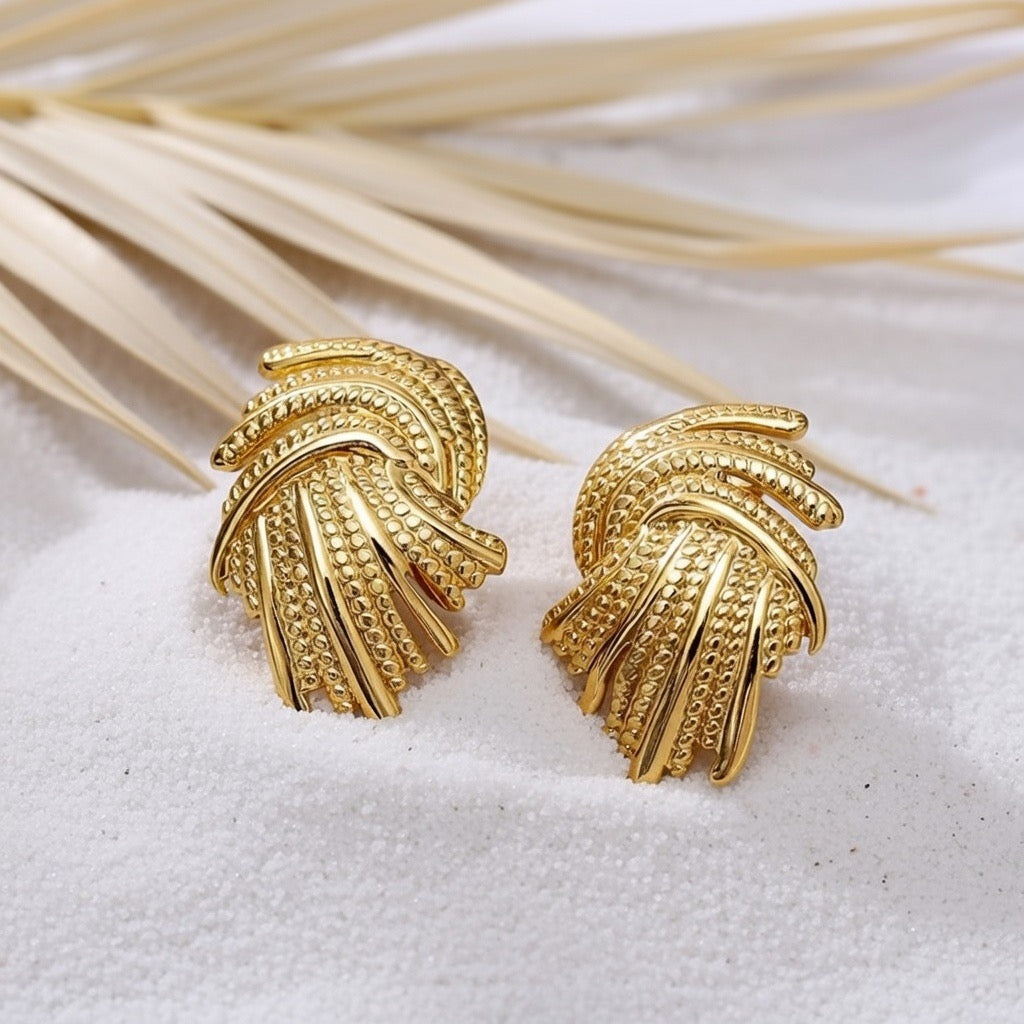 Sofia ~ Gold Earrings image 3