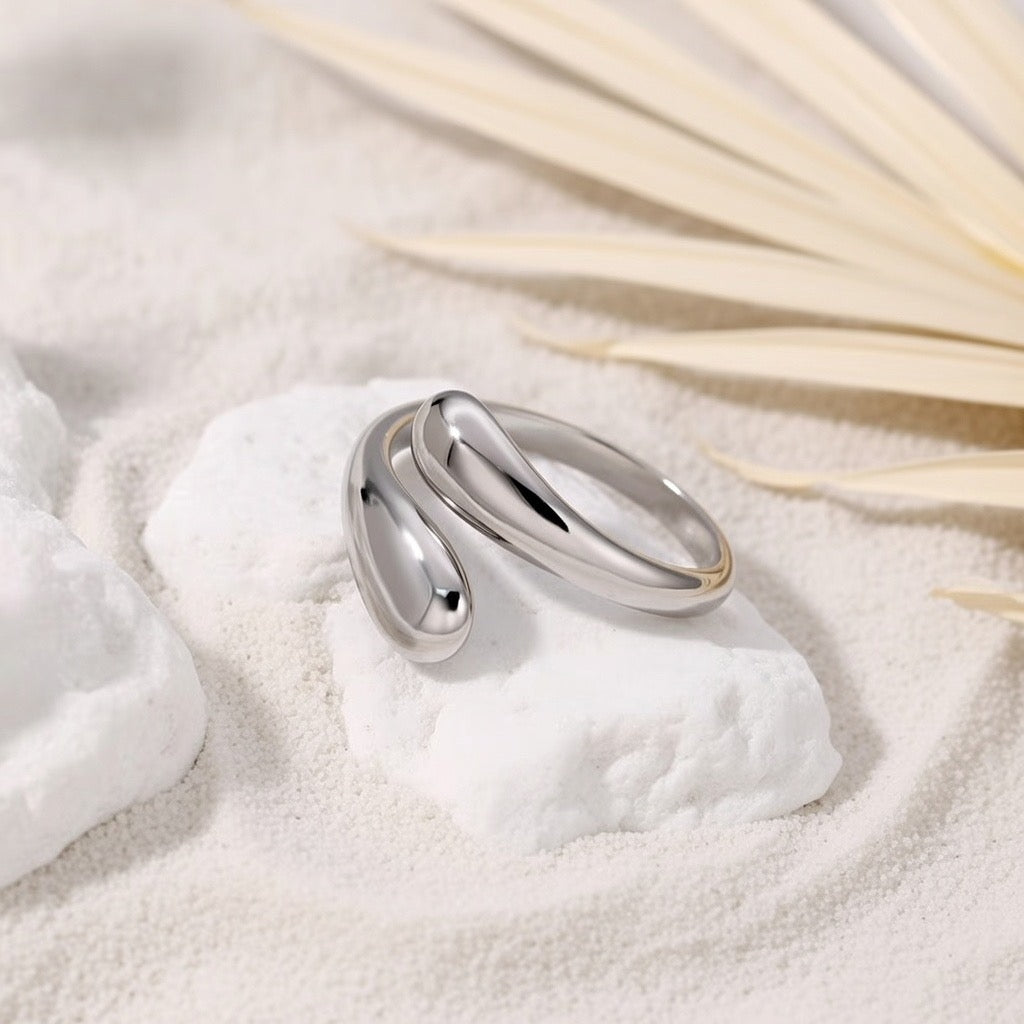 Violet ~  Silver ring image 1