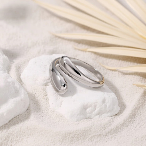 Violet ~  Silver ring image 1