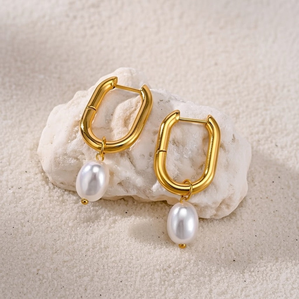 Winnie ~ Freshwater pearl earrings image 5