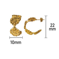 Tammy ~ sunflower earrings image 6