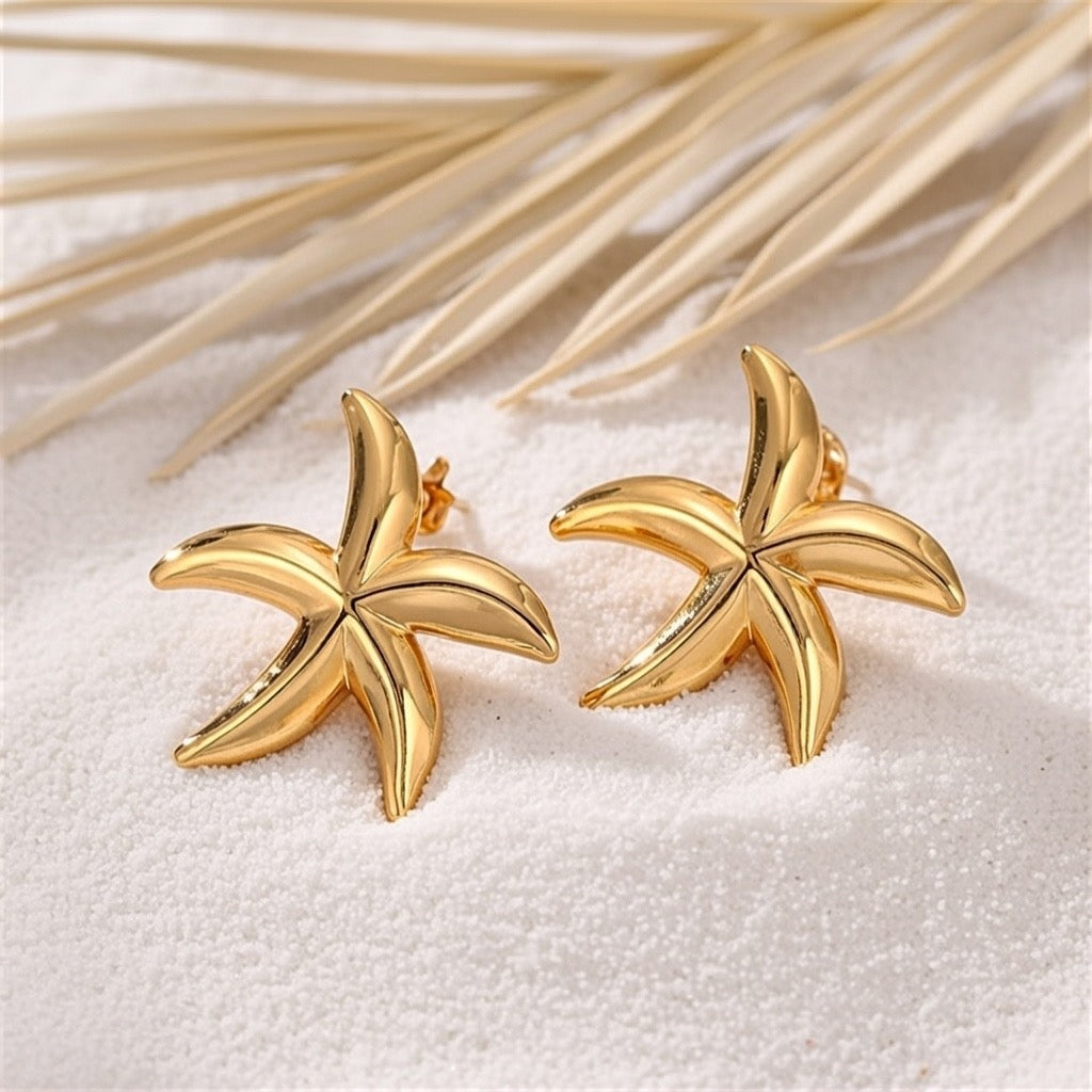 Lola ~ Large Starfish earrings image 5