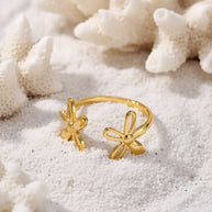 Daisy ~Gold ring image 2