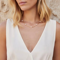 Valli ~ Freshwater pearl necklace image 2