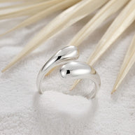 Violet ~  Silver ring image 0