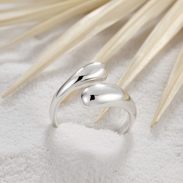Violet ~  Silver ring image 0