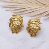 Sofia ~ Gold Earrings image 1