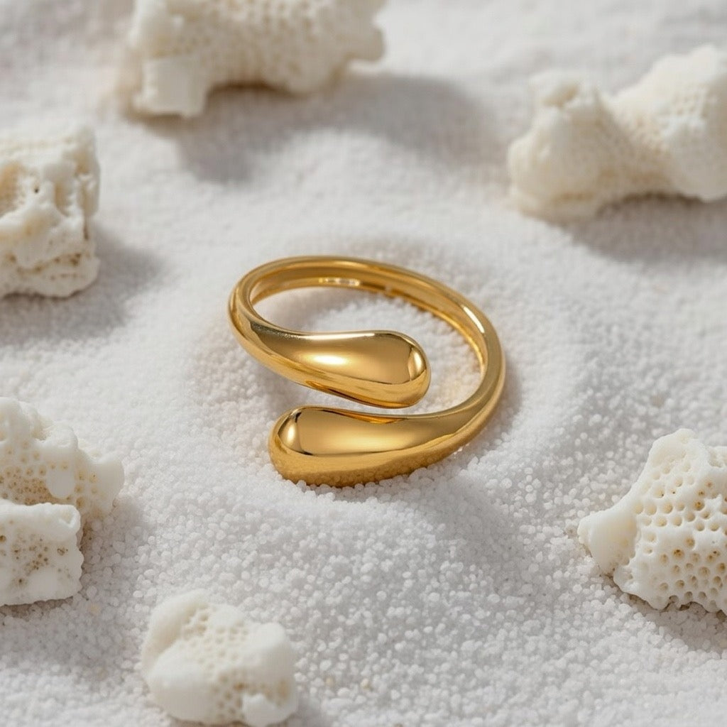 Violet ~ Gold Ring image 4