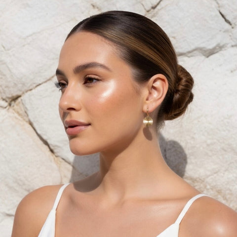 Solana ~ Hoop Dangle Earrings