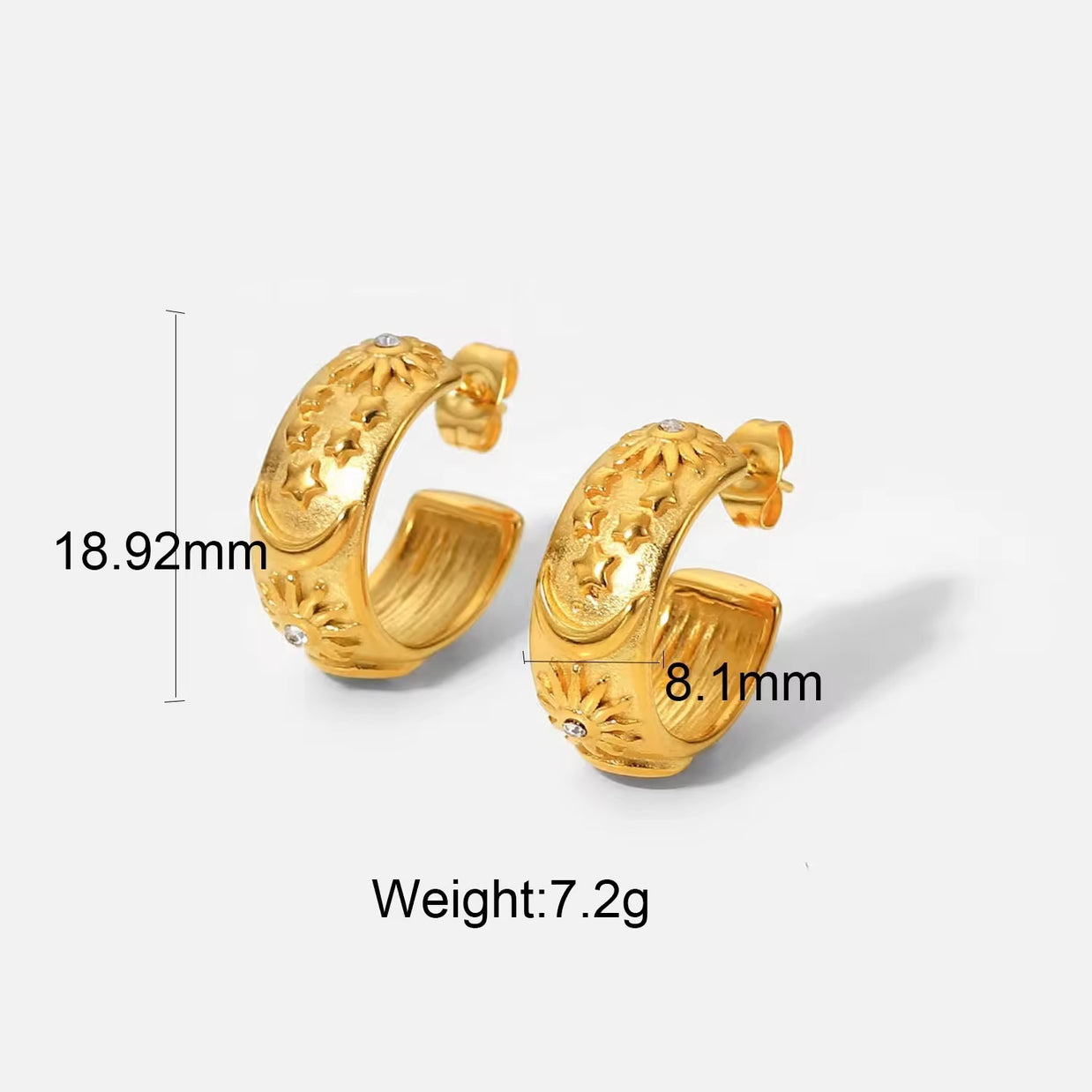 Astral Gold Earrings