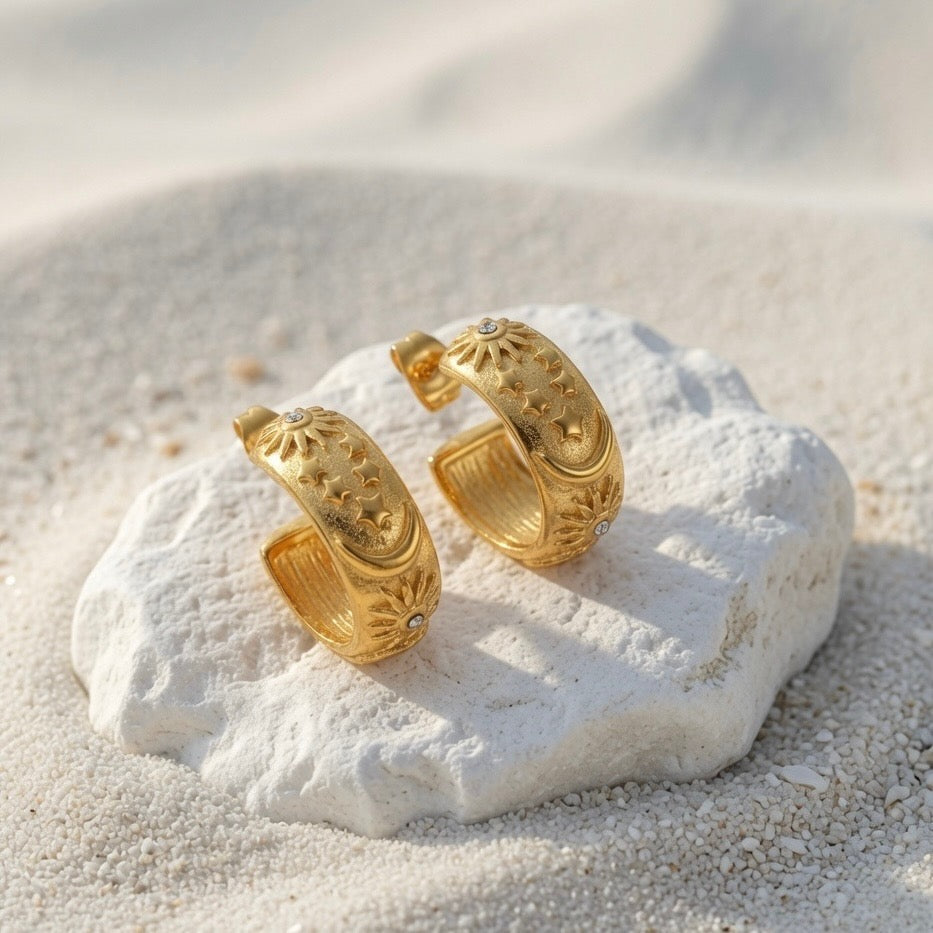 Astral Gold Earrings