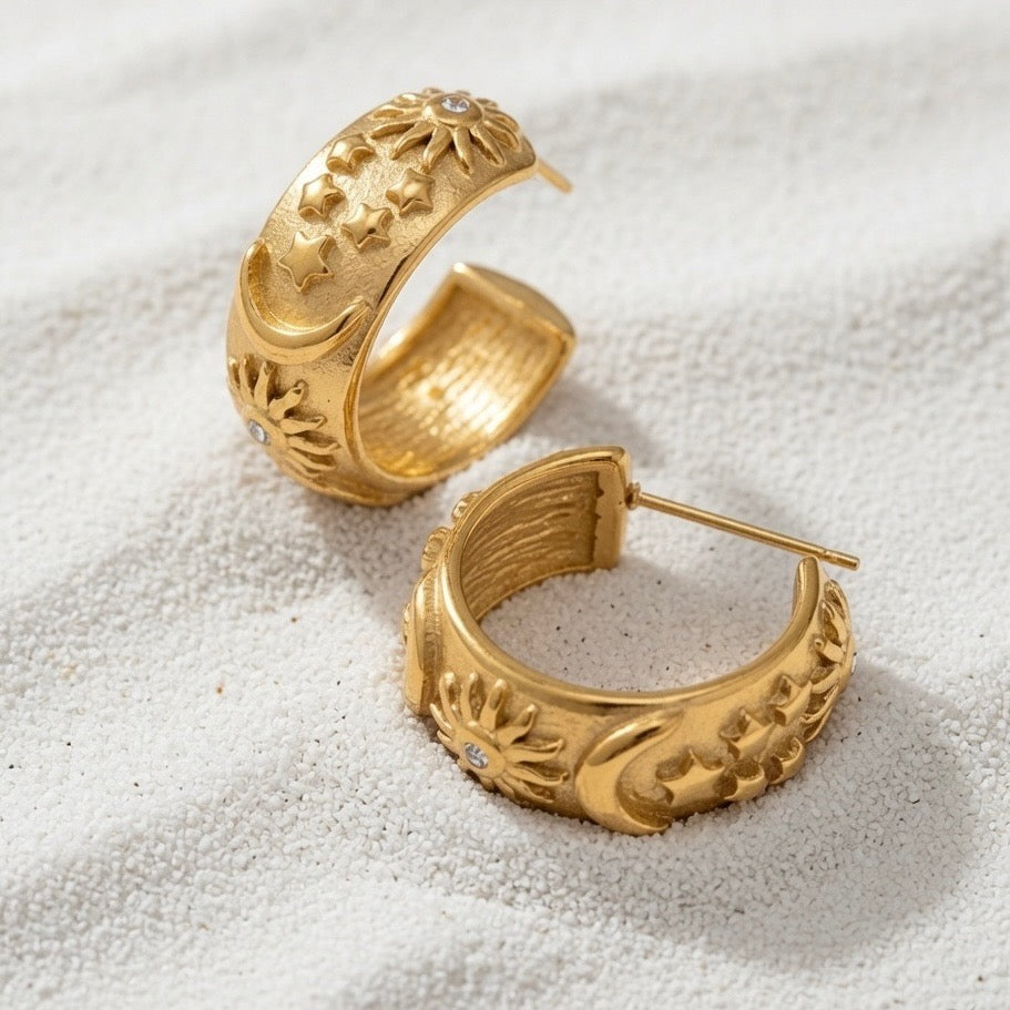 Astral Gold Earrings