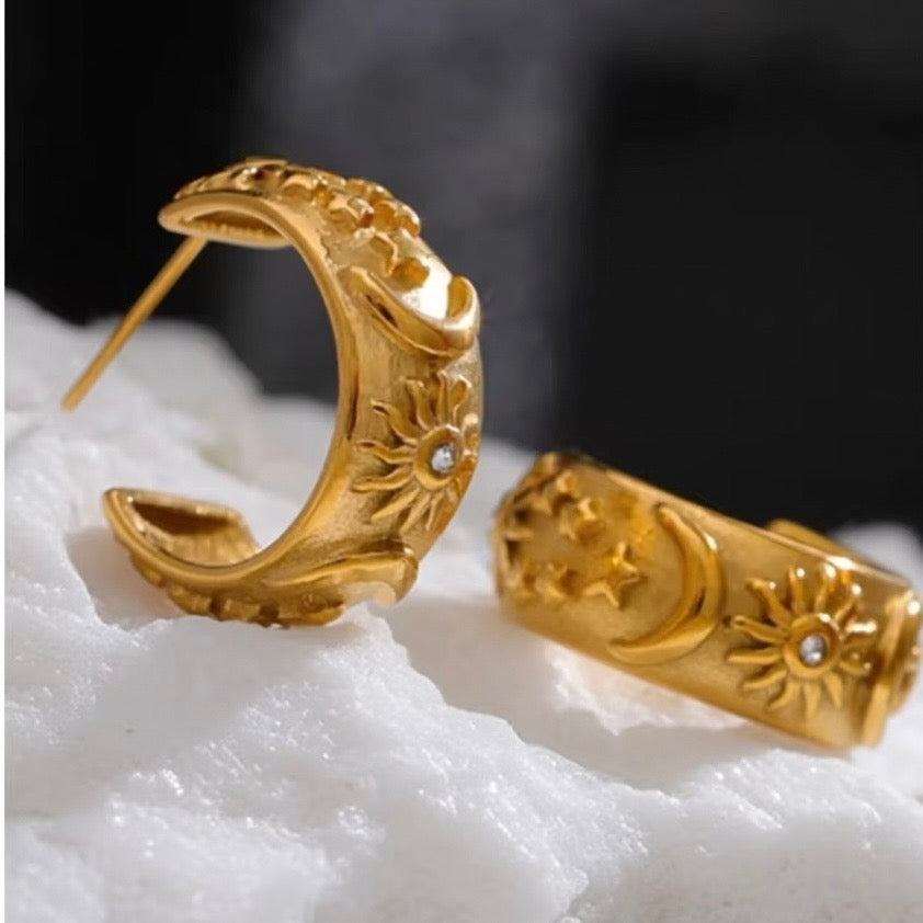 Astral Gold Earrings