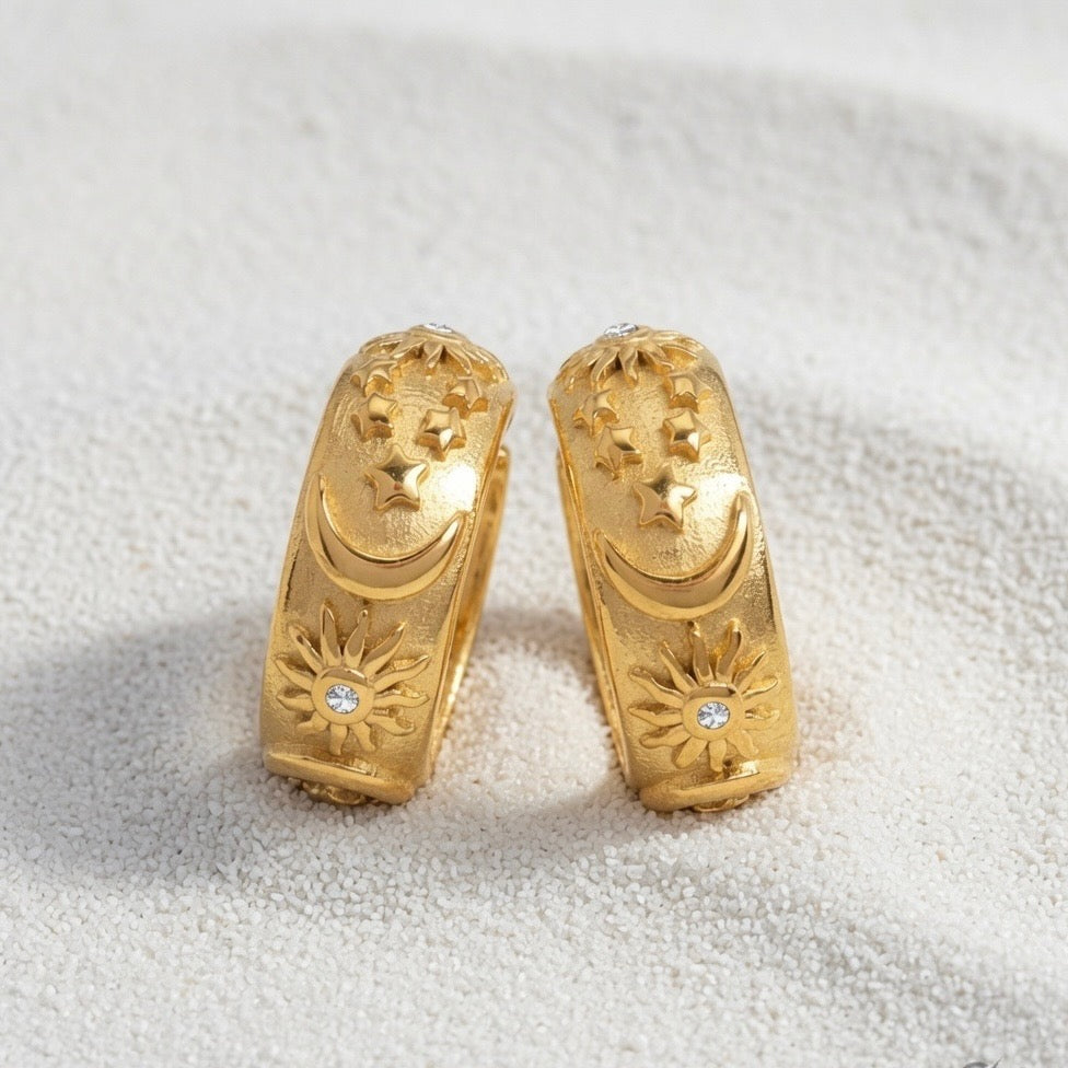 Astral Gold Earrings