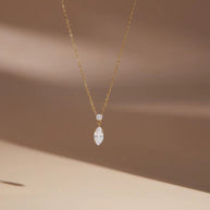 Amara Marquise Crystal Pendant Necklace