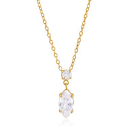 Amara Marquise Crystal Pendant Necklace