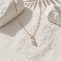 Amara Marquise Crystal Pendant Necklace