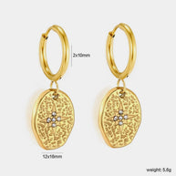 Starla ~ hoop earrings