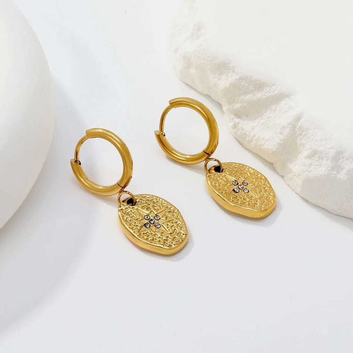 Starla ~ hoop earrings