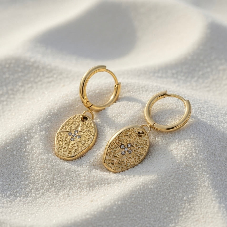 Starla ~ hoop earrings