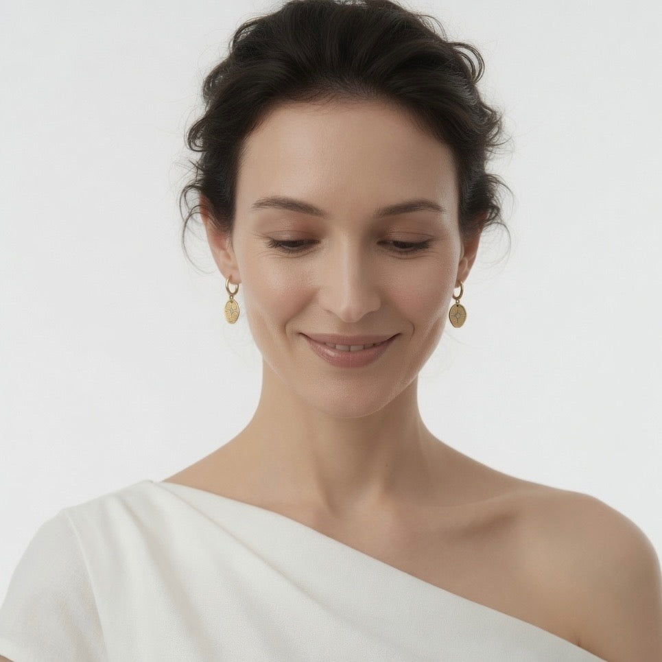 Starla ~ hoop earrings