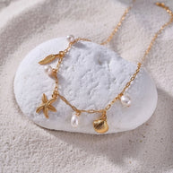 Zara ~ Boho charm necklace image 2