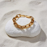Stacey ~  Square link bracelet image 1