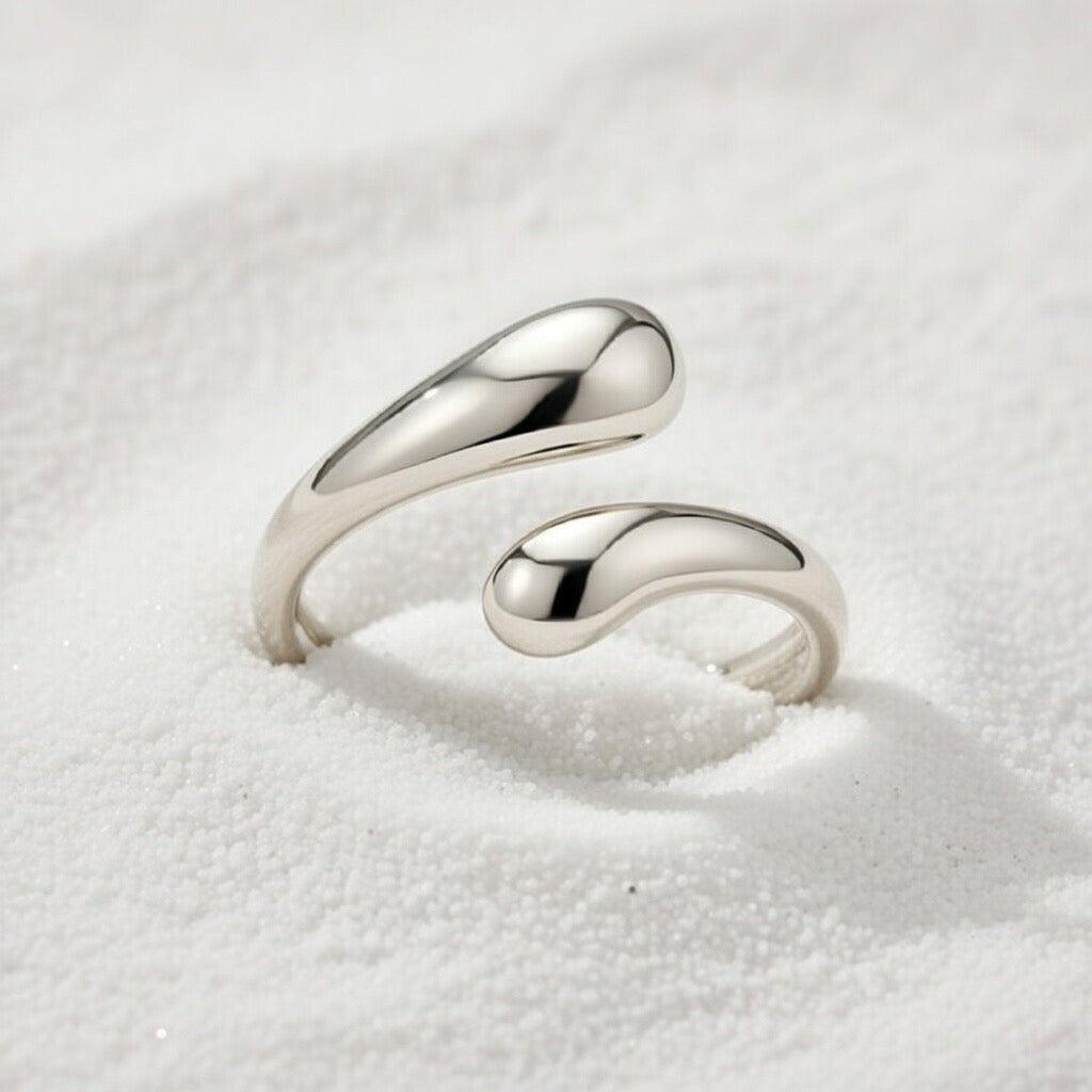Violet ~  Silver ring image 3
