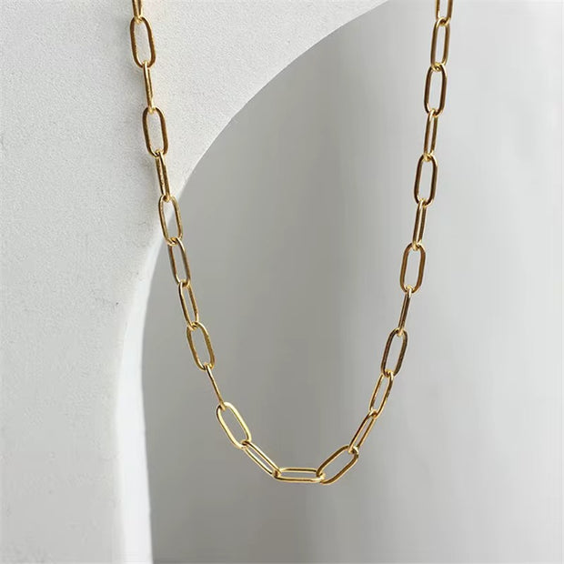 Francesca ~ Gold chain necklace image 1
