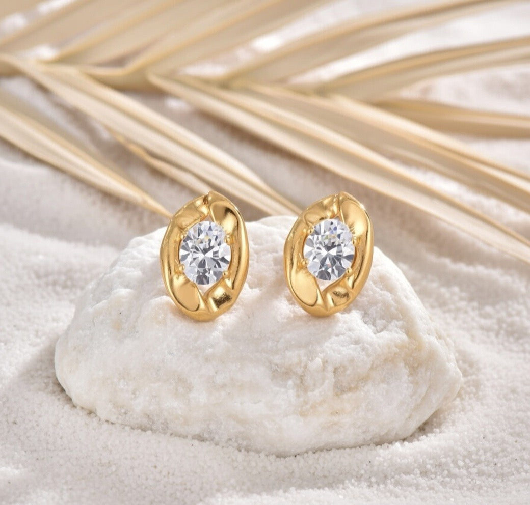 Willow ~ CZ earrings image 1