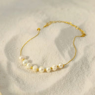 Aurora ~ Dainty Freshwater Pearl Bracelet image 7