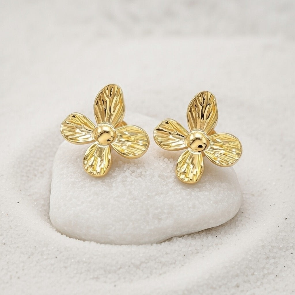Nala ~ Flower petal  earrings image 5