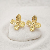 Nala ~ Flower petal  earrings image 5