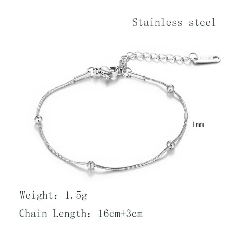 Lara ~ Silverball bracelet image 3