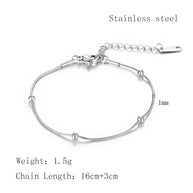 Lara ~ Silverball bracelet image 3