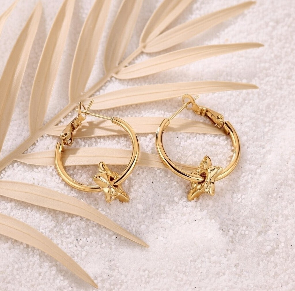 Lori ~ Star hoops image 4
