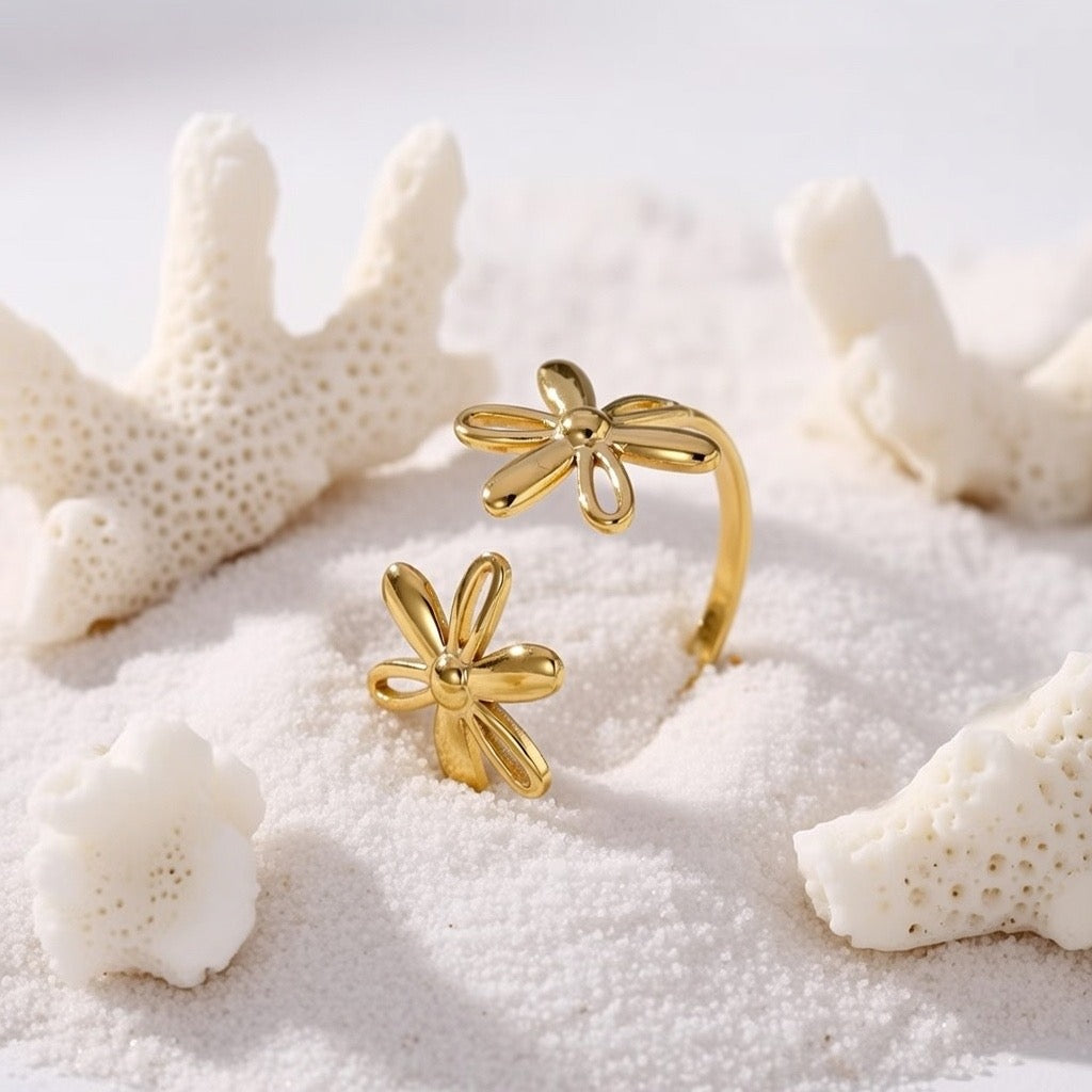 Daisy ~Gold ring image 0