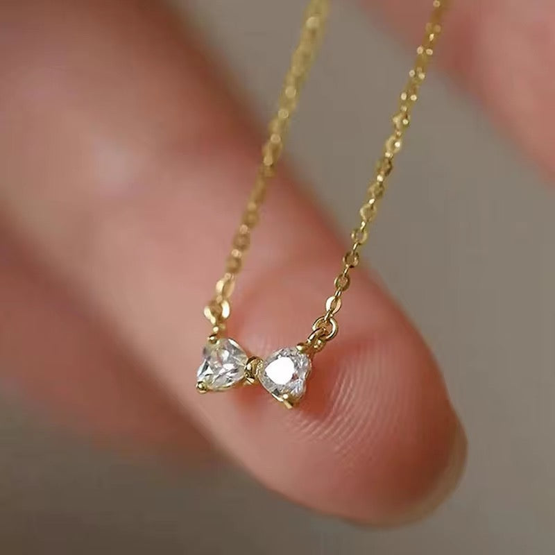 Minnie ~ Dainty Bow necklace image 7