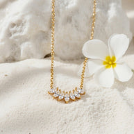 Daphne ~ CZ necklace image 1