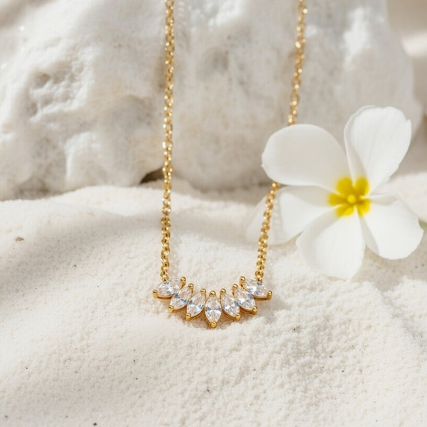 Daphne ~ CZ necklace image 1