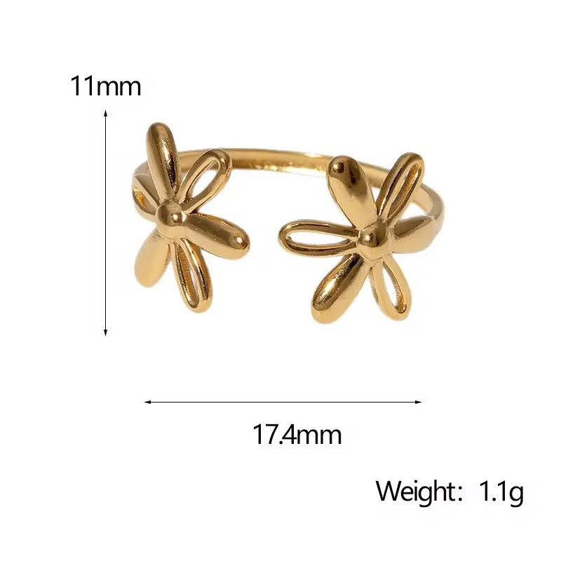 Daisy ~ Silver ring image 5