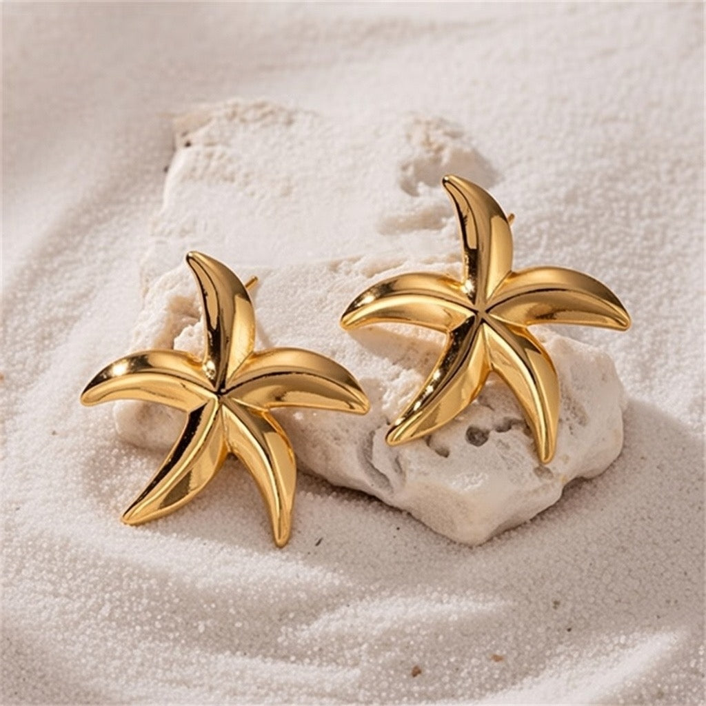 Lola ~ Large Starfish earrings image 4