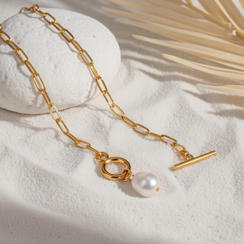 Tessa ~ Freshwater pearl necklace image 5