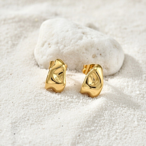 Brielle ~ Gold dainty earrings image 4