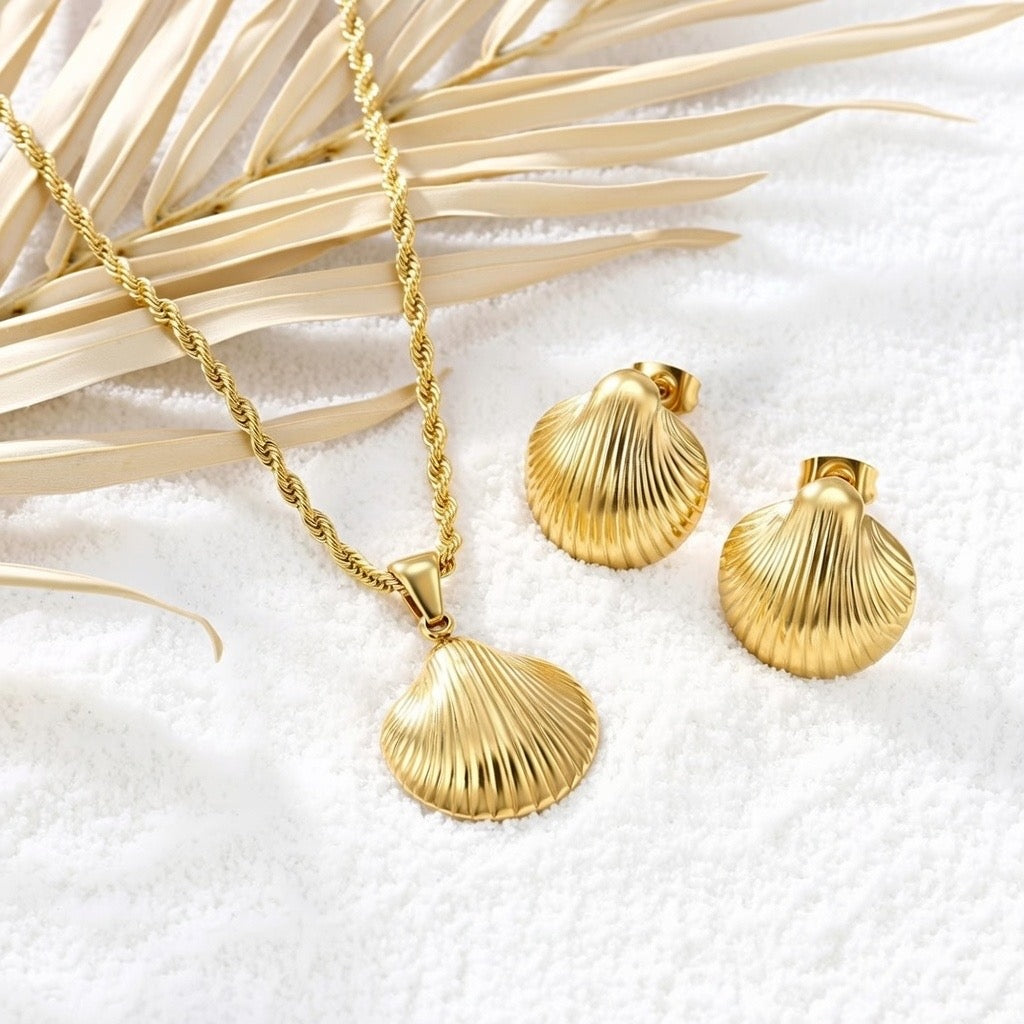 Santorini ~ Seashell earrings image 6
