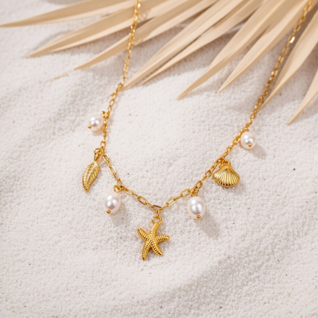 Zara ~ Boho charm necklace image 1
